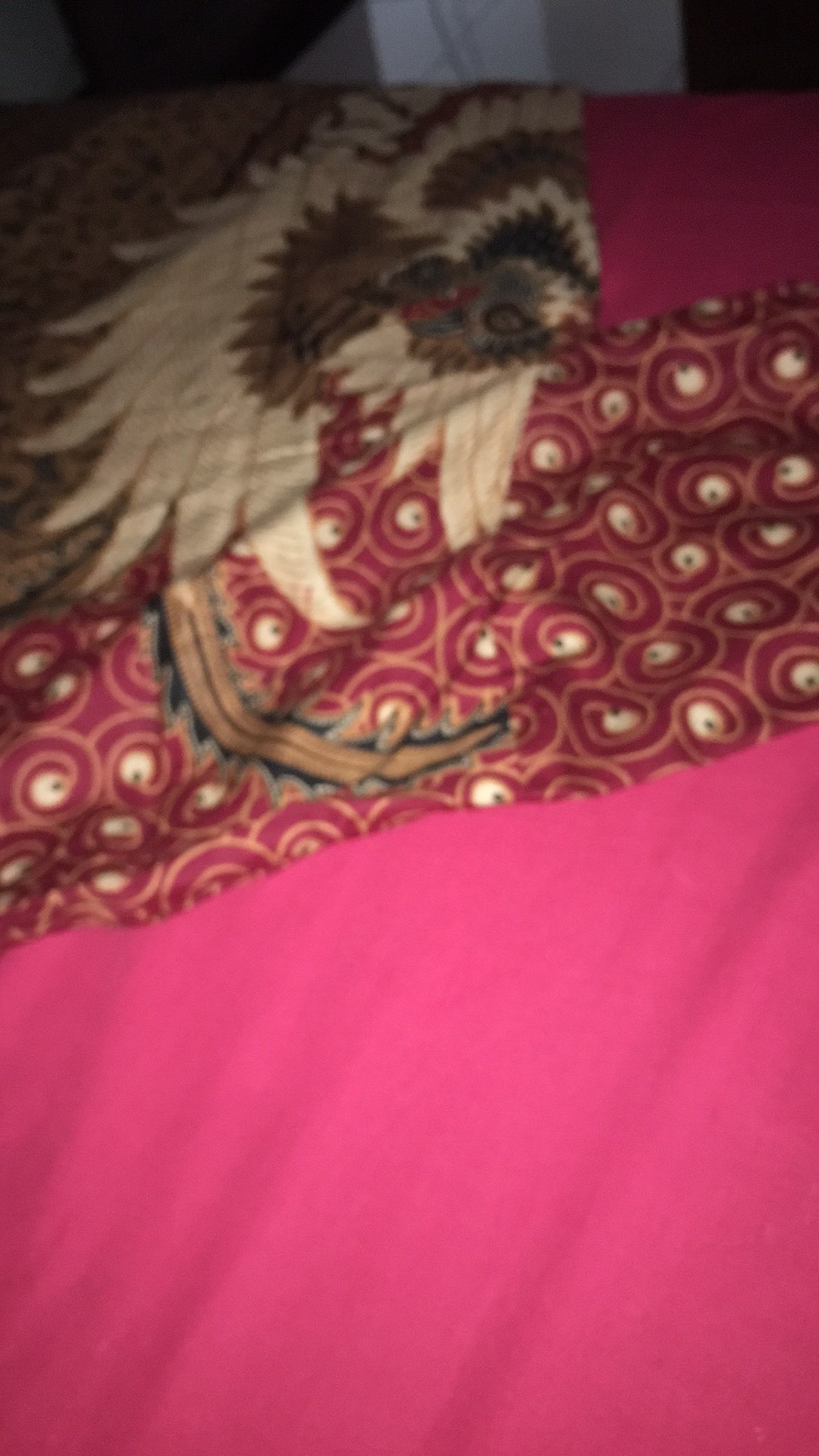 [ Bisa Cod ] Kemeja Batik Pria Lengan Panjang Premium Kantor Kondangan Seragam Motif Limited Maroon