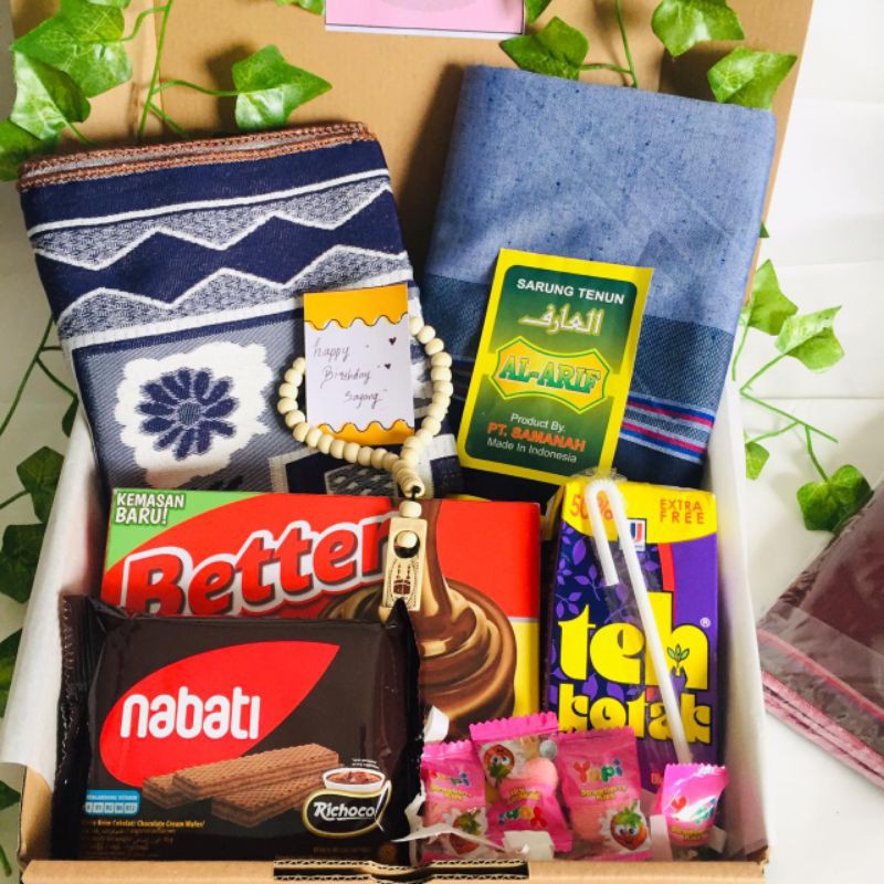 

KADO HAMPERS COWOK/SNACK BOX/GIFT BOX