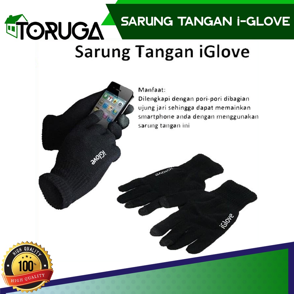 Sarung Tangan Sepeda Motor IGlove TouchScreen  HP Handphone iPhone