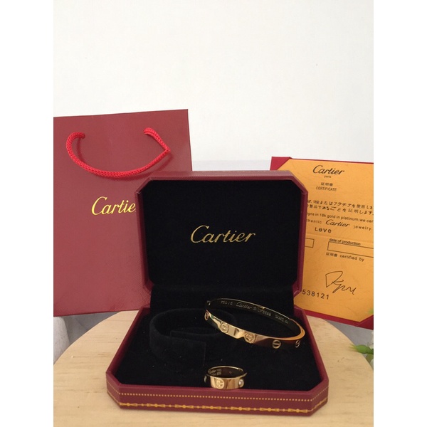 KOTAK BOX SERTIFIKAT TAS KERTAS LOGO CARTIER UNTUK GELANG PREMIUM REAL PICT