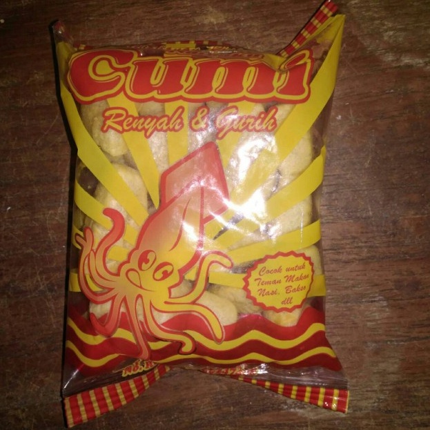 Snack Kerupuk Cumi Harga Per Pcs