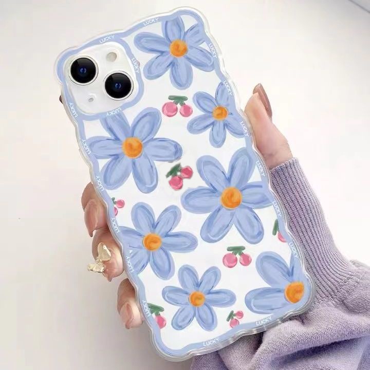 Case Motif Bunga Sakura Untuk Iphone 13 Pro Max / 12 / 11 / XS / XR / X / 8 / 7 / 6 / 6s / Plus SE2020