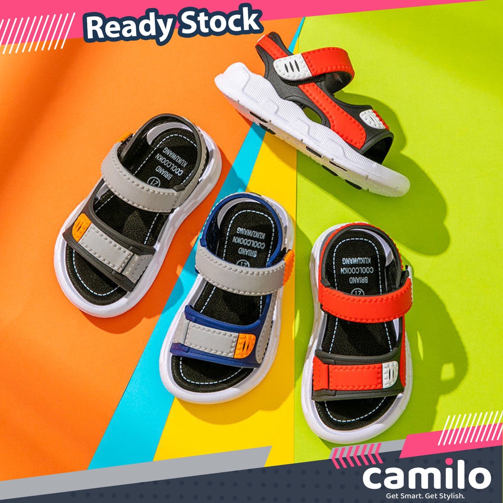 ☀CAMILO☀  Sandal Gunung Anak Import Trendy Bahan Premium SA022