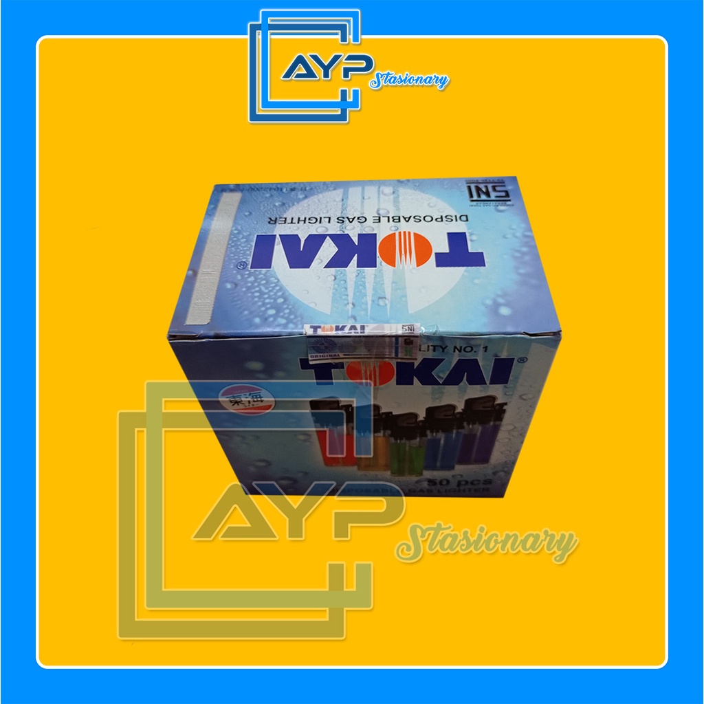 KOREK GAS TOKAI 1 PACK = 50 PCS