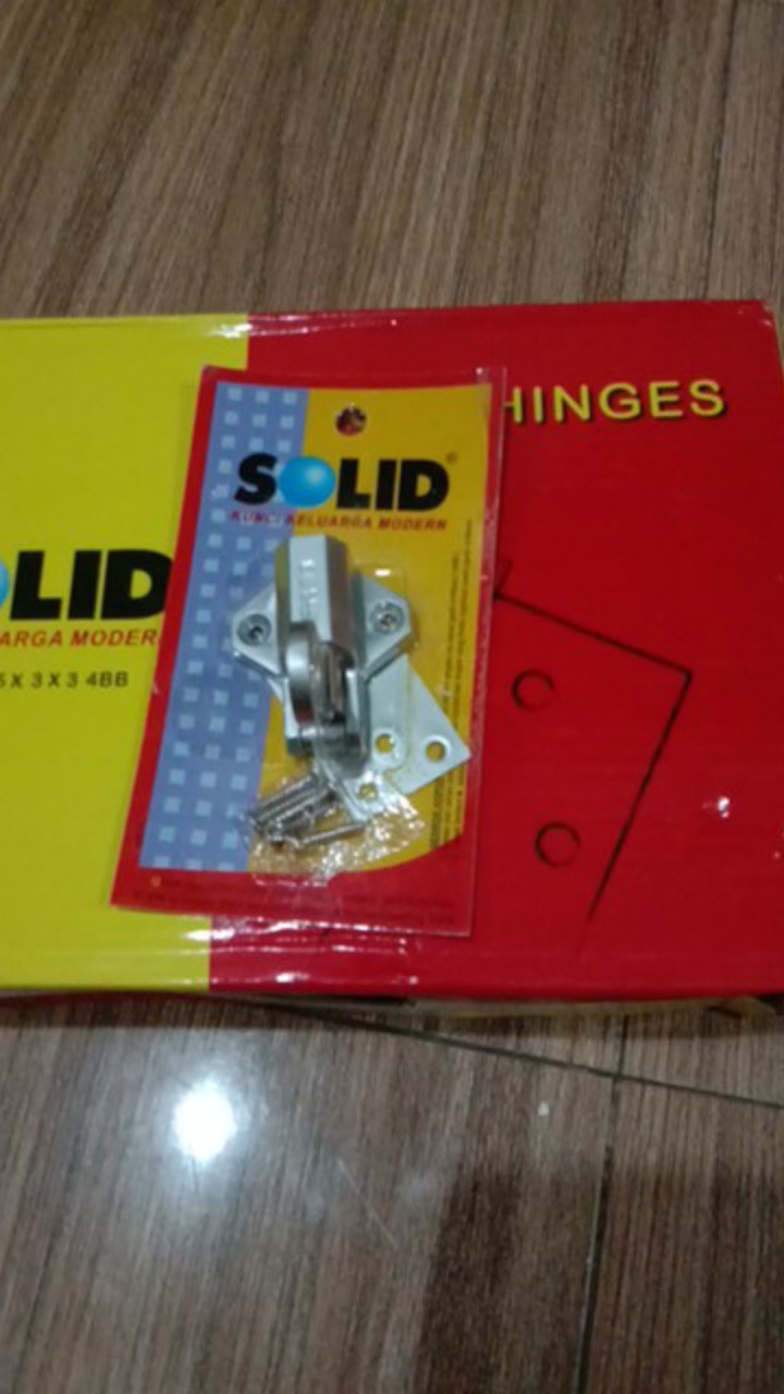 Spring Knip Solid 379 (kunci Jendela / Grendel Kodok)