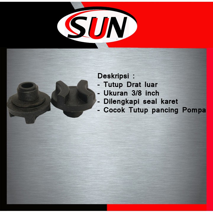 Tutup Pancing Mesin Pompa Air Pvc