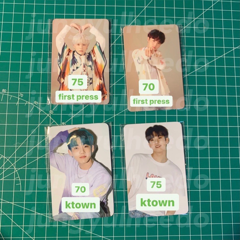 PHOTOCARD ASAHI DOYOUNG OFFICIAL TREASURE CHAPTER 2 | Ch 2 Pc POB Bene Benefit Ktown FIRST PRESS POB