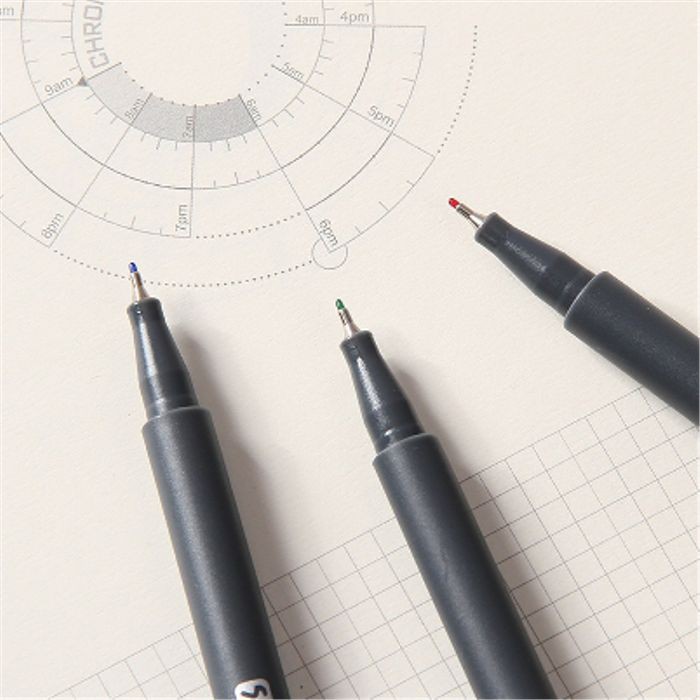 Fine Line Drawing Pen (12pcs)