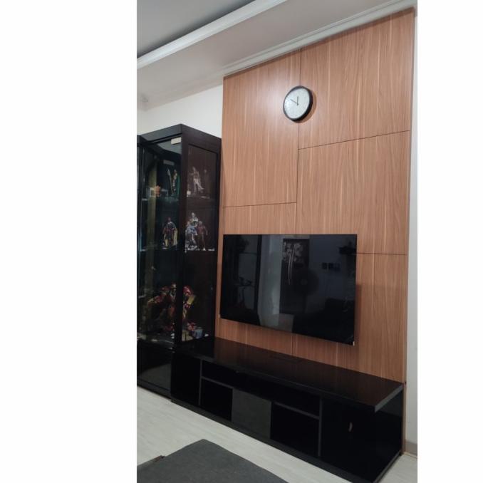 Tv Panel I Backdrop Tv I Wall Panel I Meja Tv Laurusmart