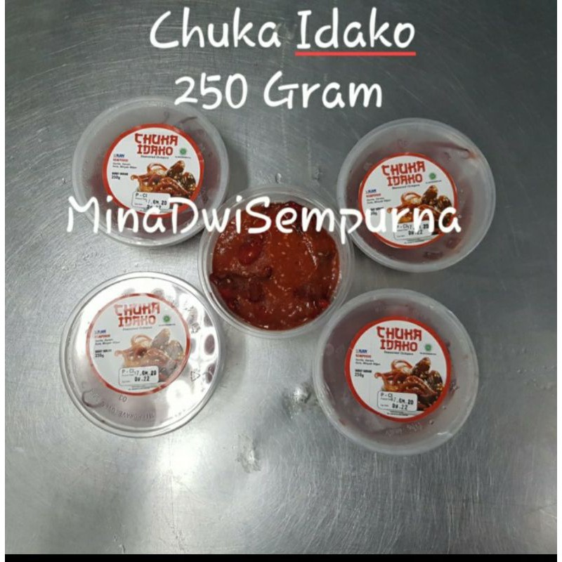 

Chuka Idako 250 Gram Berbumbu / Salad Bayi Gurita