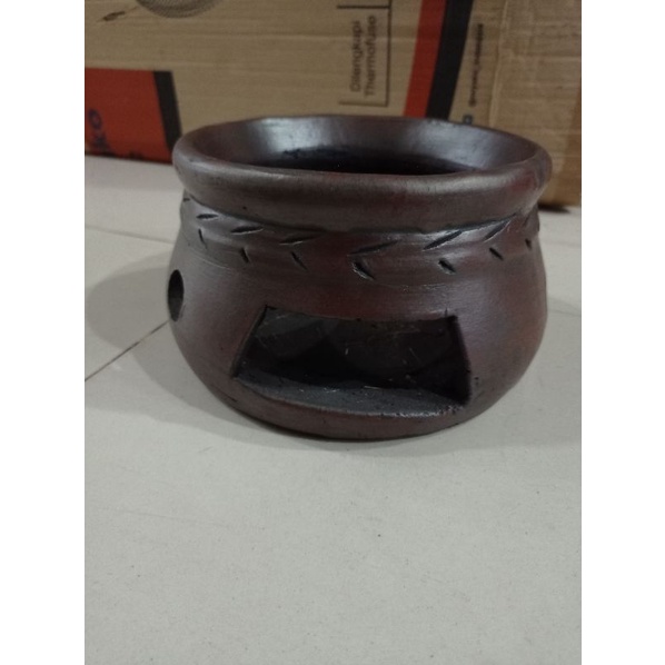 tungku/kren tanah liat