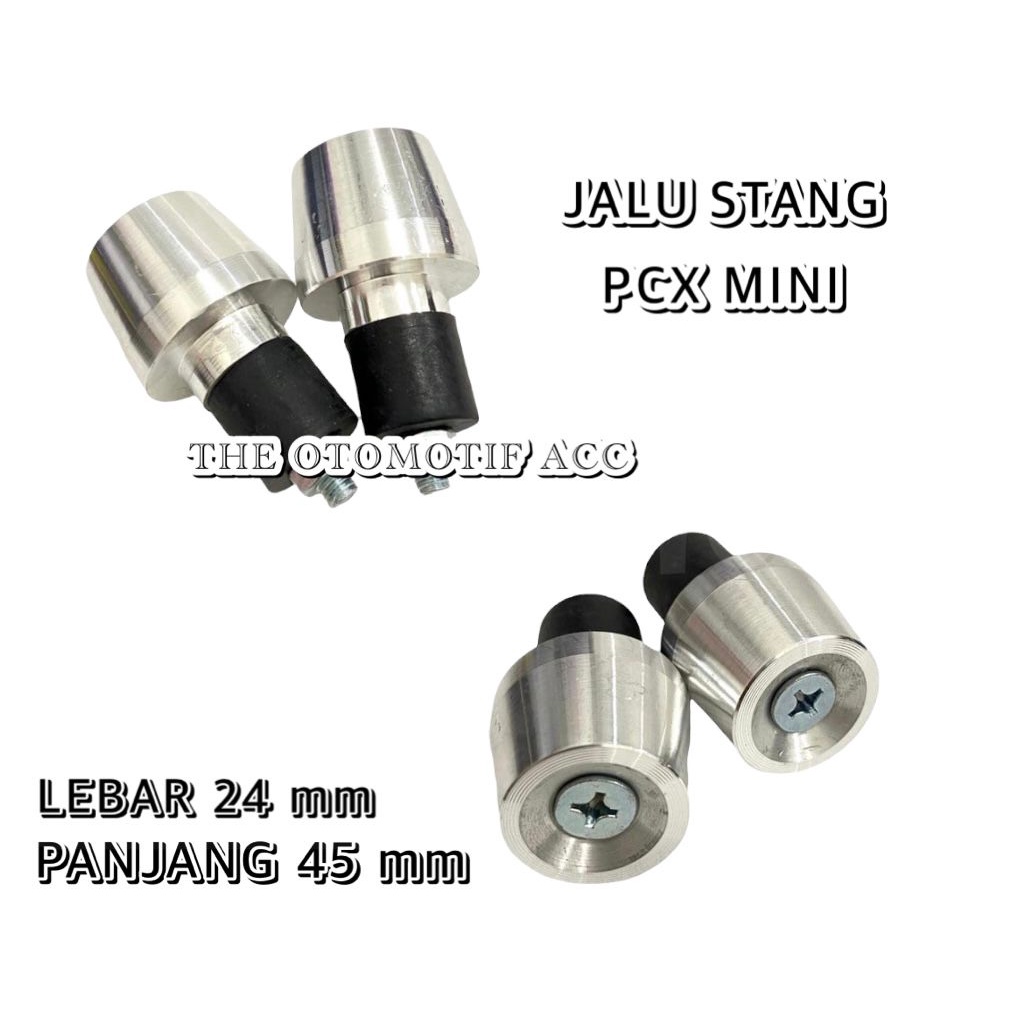 Jalu Stang model Pcx Mini Crome Universal