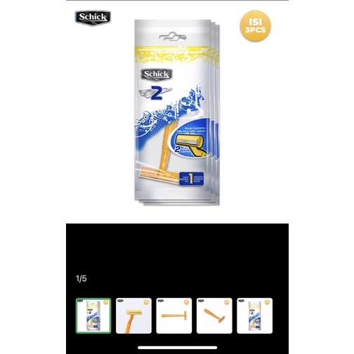 schick exacta hanger kuning set 3pc