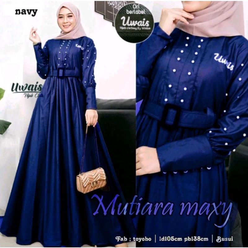 GAMIS MAXY ORIGINAL TUYOBO PREMIUM MUTIARA MAXY BY UWAIS