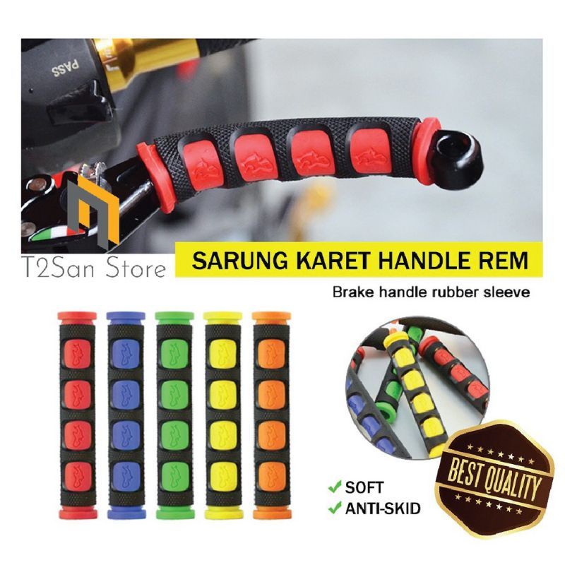 KARET HANDLE REM SEPASANG KARET HANDLE UNIVERSAL HARGA SEPASANG