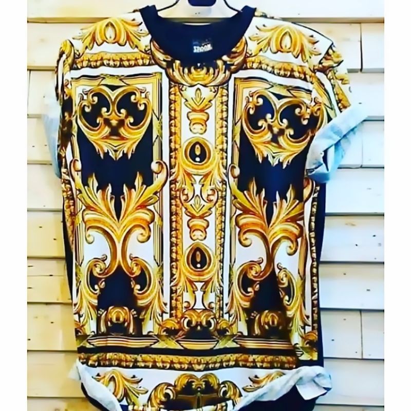 Baju Kaos Printing 3D Bangkok Thailand Batik Fullprint Full Print Spoon Distro