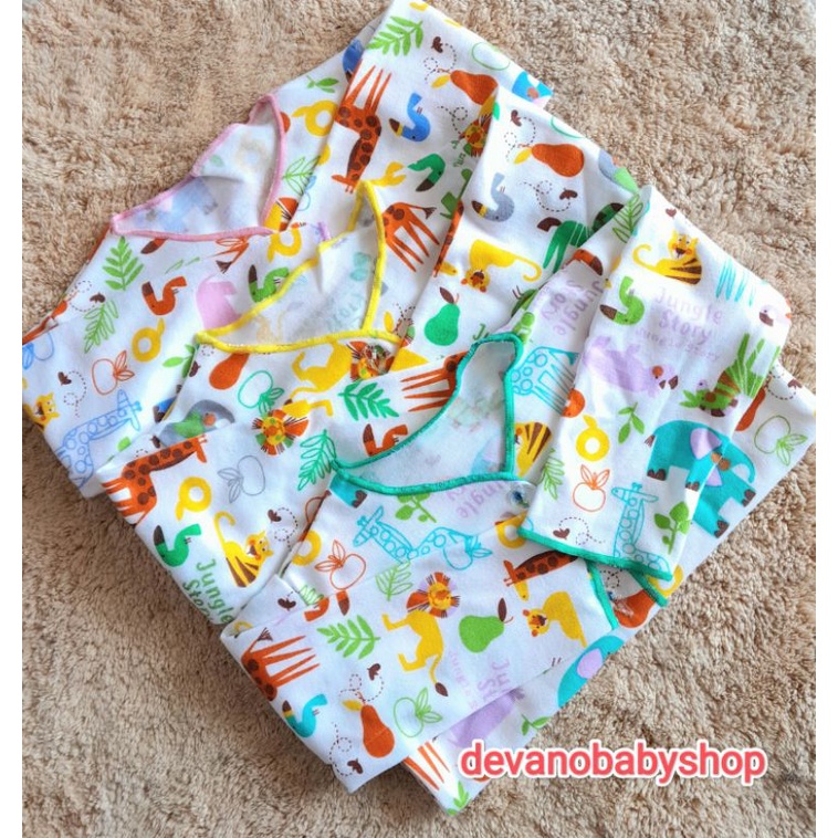 JAY JAY / 6PCS BAJU BAYI LENGAN PANJANG / BAJU BAYI NEW BORN LENGAN PANJANG / BAJU BAYI MURAH