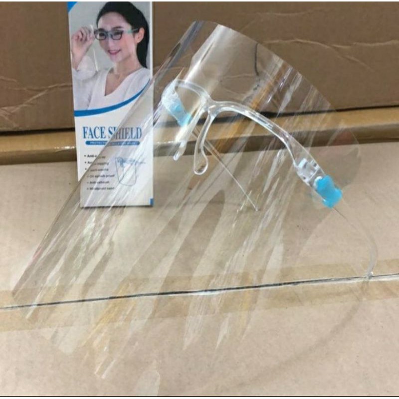 Face Shield Kacamata + Box | face shield kacamata nagita