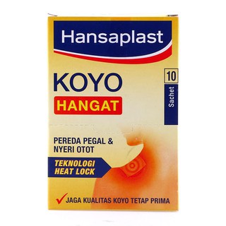 Hansaplast Koyo Pereda Pegal dan Nyeri Otot Varian Hangat dan Panas