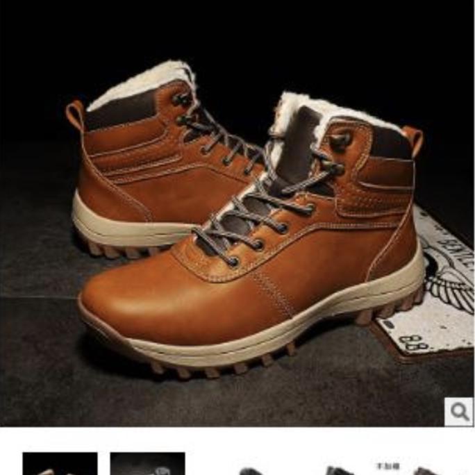 Bergaransi Boots Pria Sepatu Winter Waterproof Bergaransi
