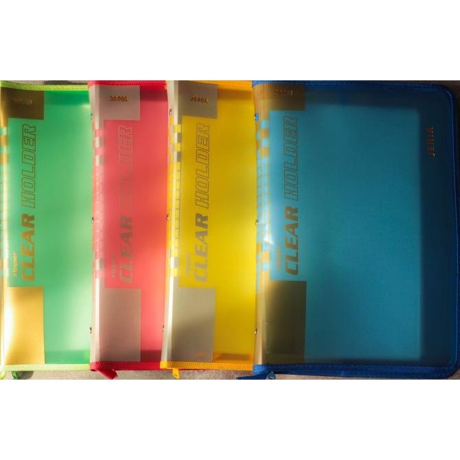 

READY COD Zipper Clear Holder 40 poket PROMOKode 5151