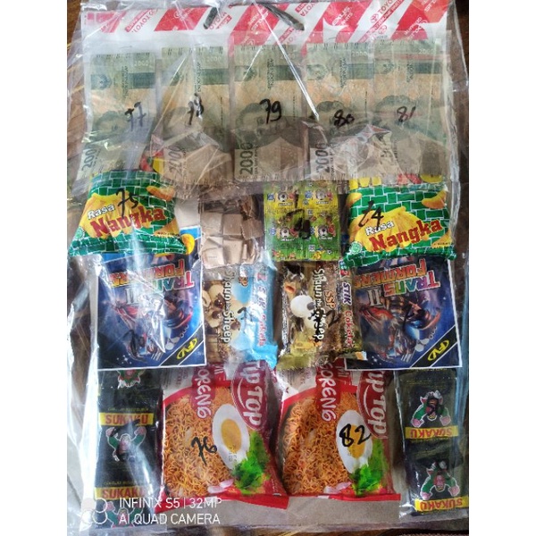 aneka cabutan berhadiah isi 80