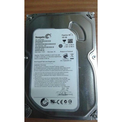 hardisk 160gb sata 3.5&quot; untuk pc