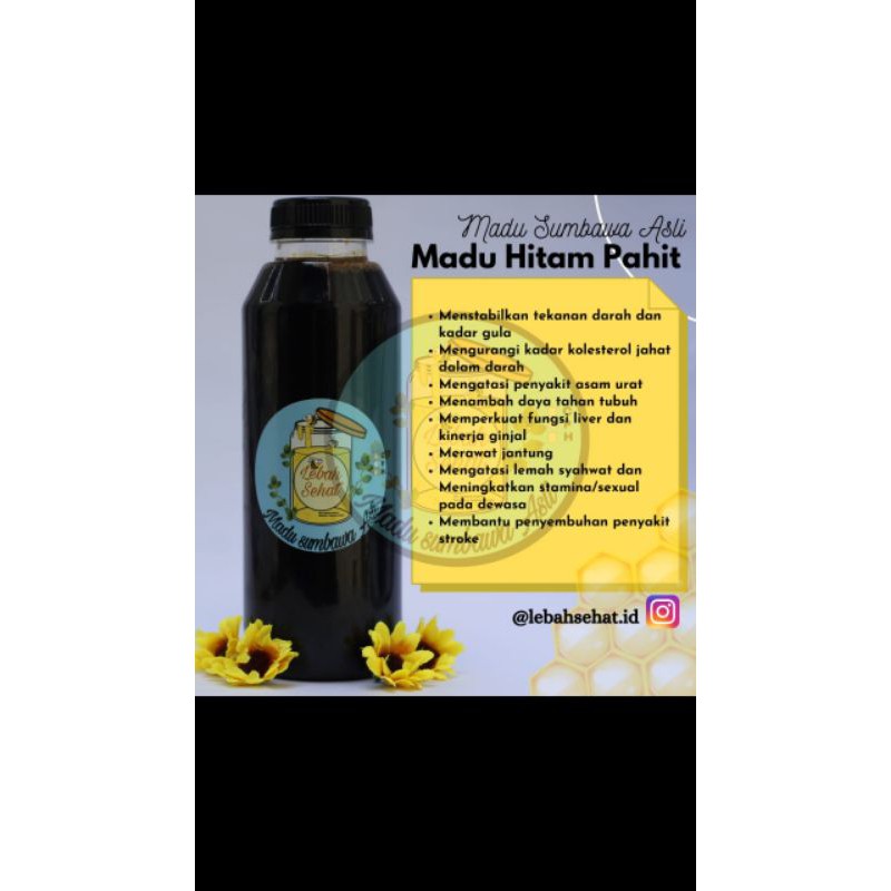 

Madu Sumbawa Asli (Madu Hitam Pahit)