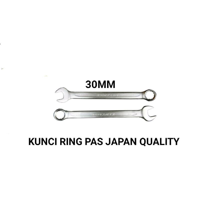 KUNCI RING PAS 30mm CR-V SATIN HEAVY DUTY KENTARO JAPAN QUALITY