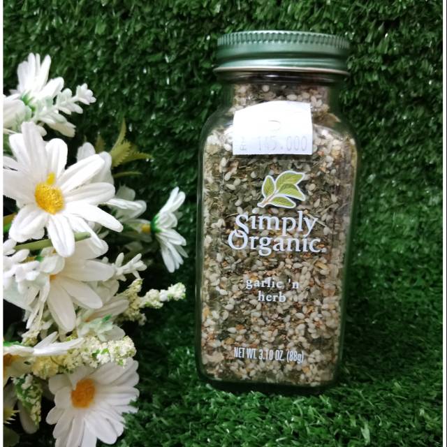 Simply Oganic Garlic and Herb 88g