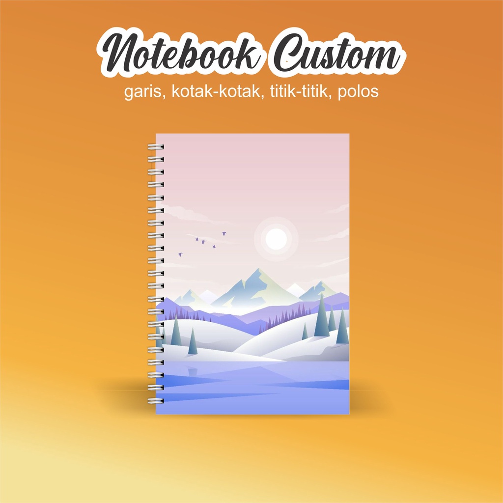 

NOTEBOOK A5 CATATAN/JURNAL BOOKPAPER GRID/KOTAK2#DOTTED/TITIK2#BLANK/POLOS