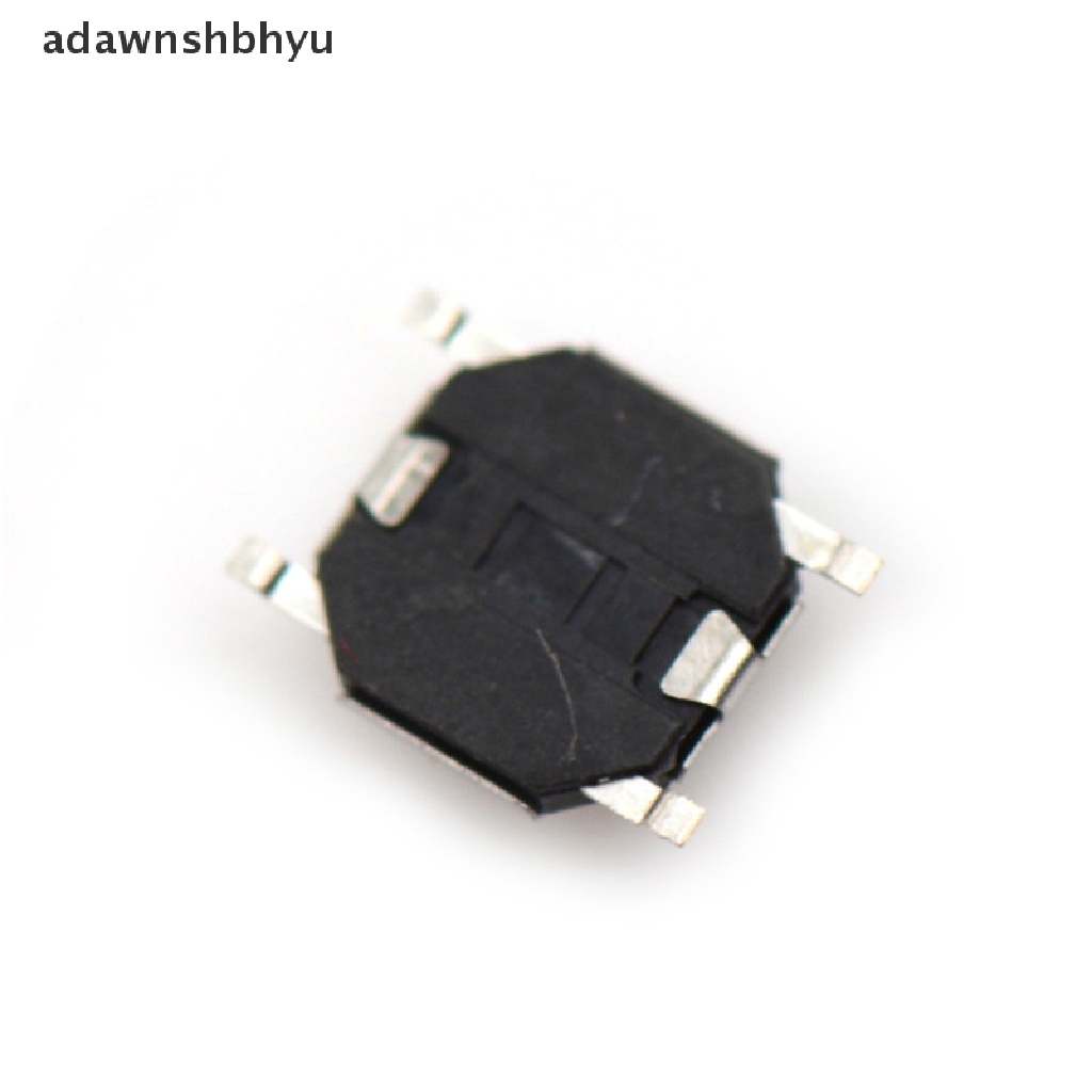 Adawnshbhyu 20pcs 4*4*1.5mm Saklar Sentuh Lampu ON/OFF Micro Switch Keys Tombol SMD 4pin Saklar