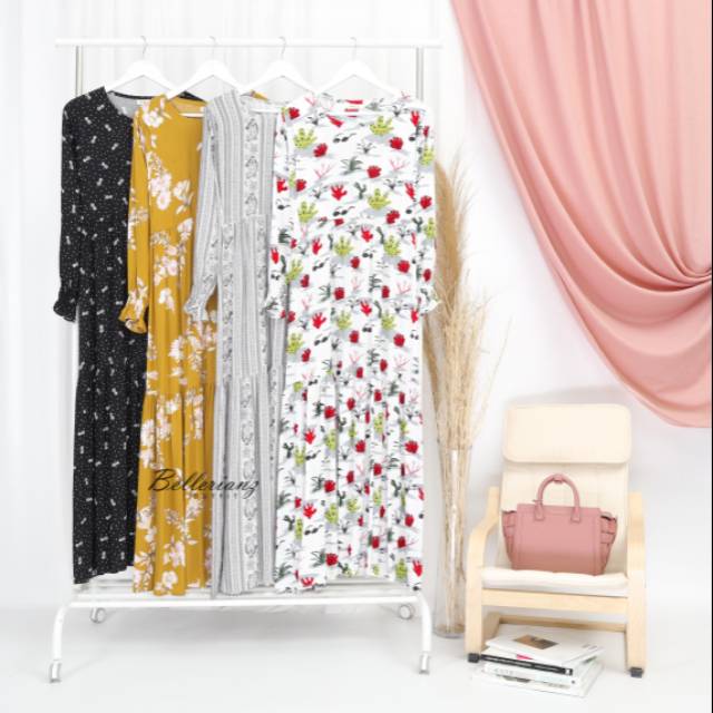 DASTER KEKINIAN / GAMIS KEKINIAN / GAMIS KATUN RAYON / GAMIS VISCOSE / DASTER READY TO GO