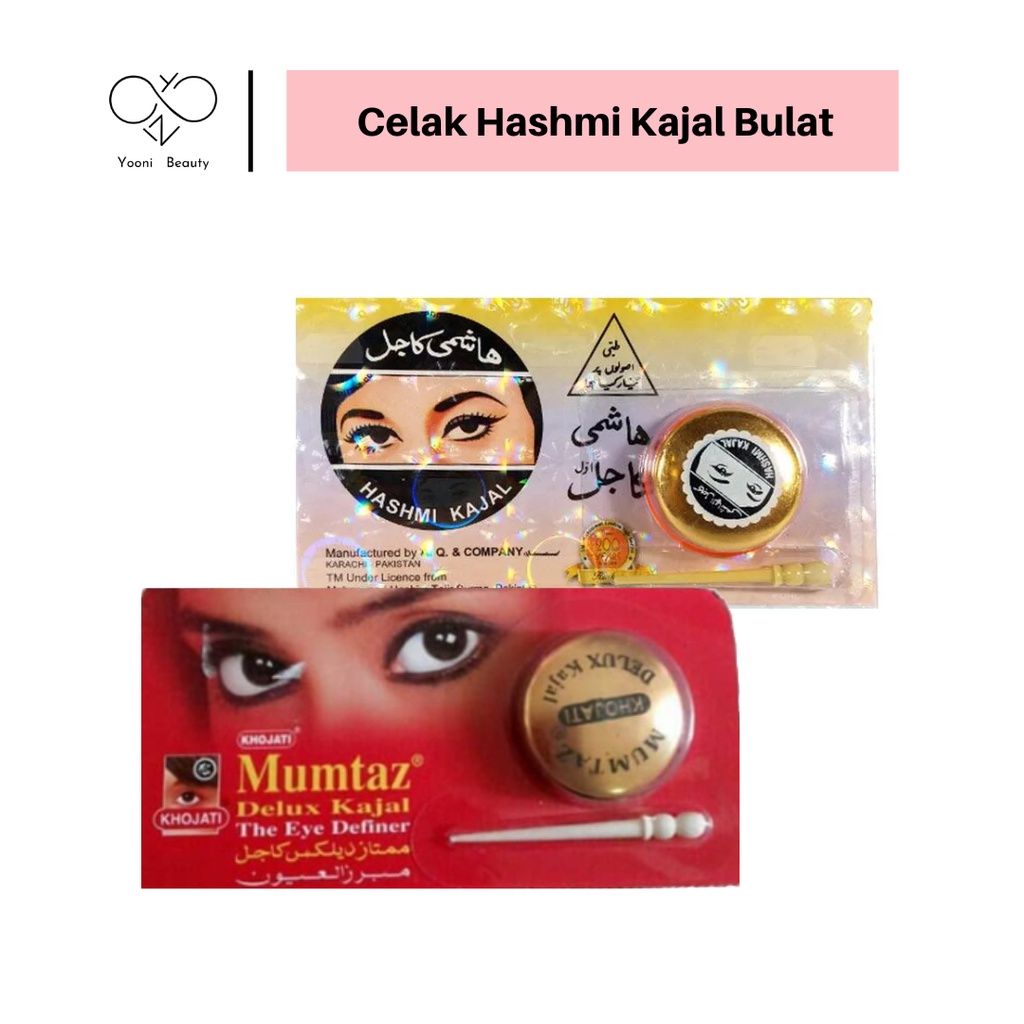 Celak Arab Hashmi Kajal / Celak Mata Mumtaz Delux Kajal / Eyeliner Kajal Bulat Murah Bisa COD