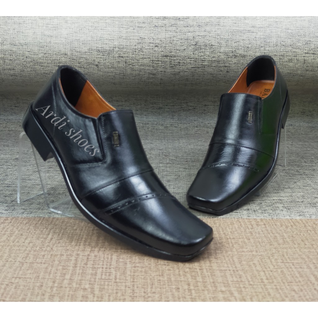 SEPATU PANTOFEL PRIA KULIT  ASLI SEPATU  KERJA KANTORAN PANTOPEL FORMAL COWOK KONDANGAN BL 251