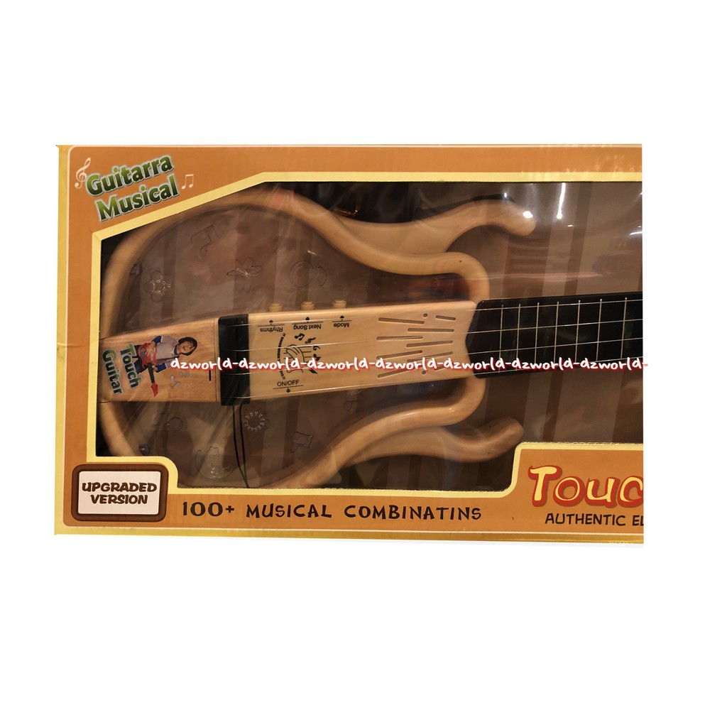 Guitarra Musical Touch Guitar Mainan Gitar Untuk Anak Anak 3 Tahun Keatas