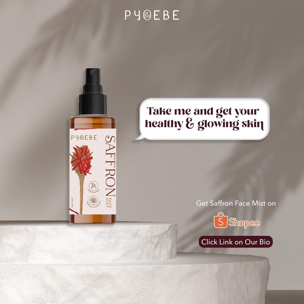 READY STOCK!! PYOEBE/PHOEBE Face Mist Saffron Kashmir