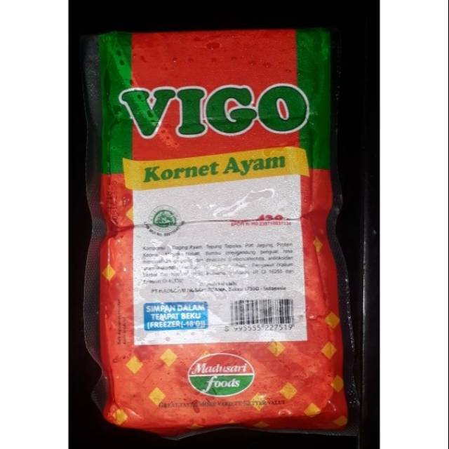 

VIGO KORNET AYAM 4 PCS 430 GR