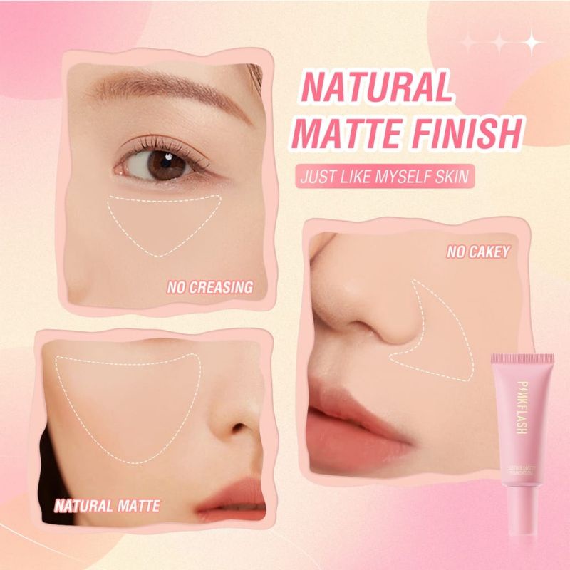 Pinkflash Lasting Matte Foundation