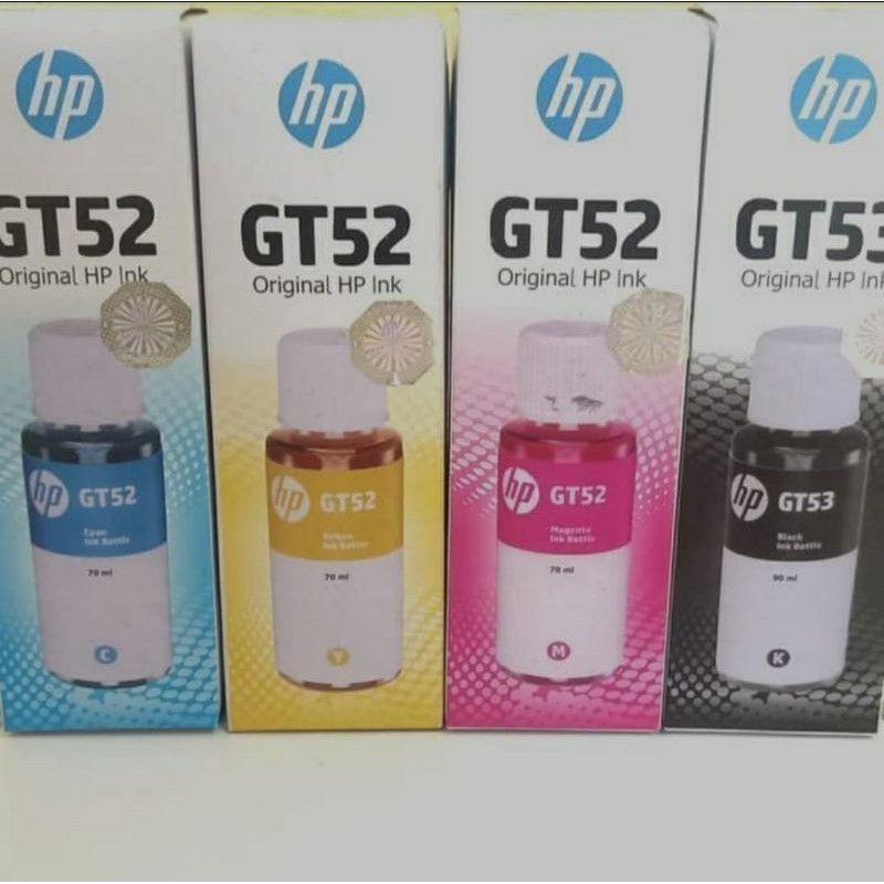 TINTA HP GT52 GT53 KUSUS 1 SET CYMBK