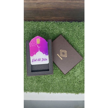 Logam Mulia Emas 24K Spesial Edition Idul Fitri Emasin Gold 1 Gram Acrylic Pack