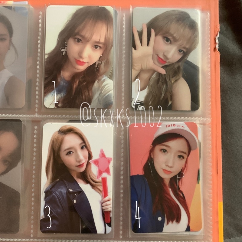 WJSN ChengXiao Meiqi Photocard