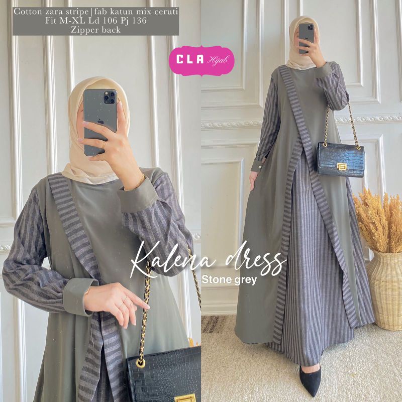 Kalena Dress Cla Hijab