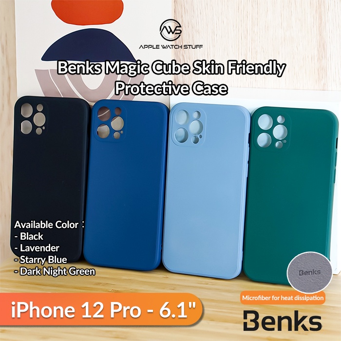 Benks Magic Cube Skin Friendly Protective Case for iPhone 12 Pro 6.1 inch