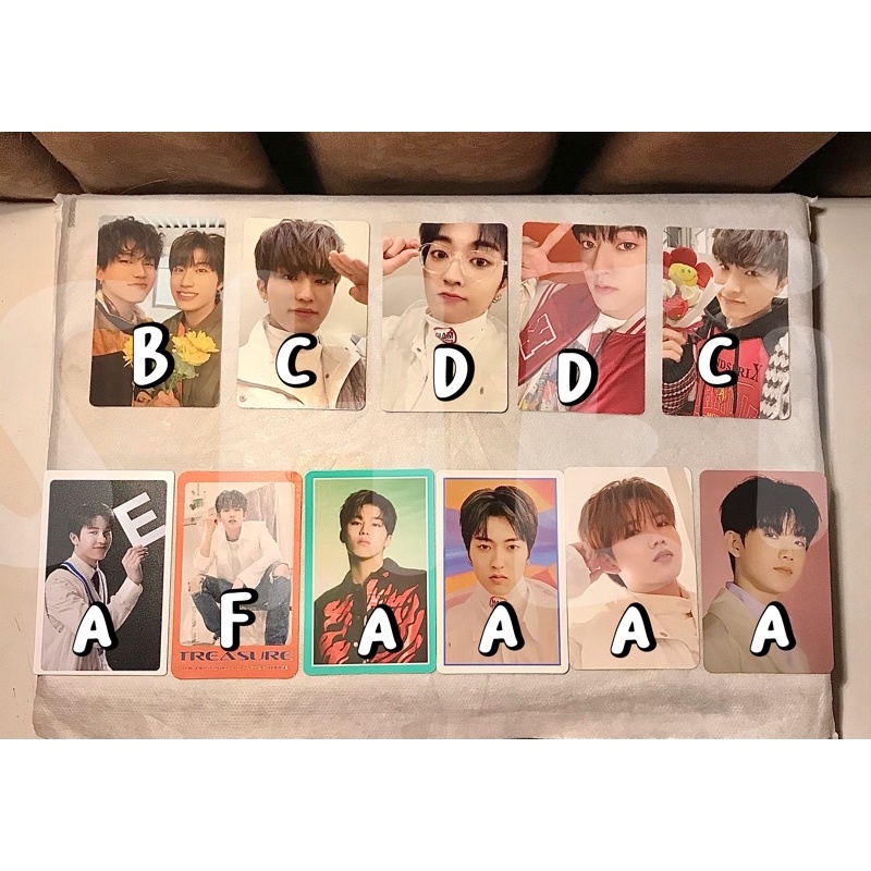WTS photocard pc treasure the second step Haruto, Junkyu, Jeongwoo, Junghwan, pc unit sukdam, teuday
