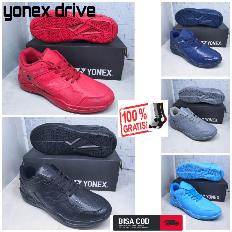 NEW YONEX DRIVE TRU CUSHION SEPATU BADMINTON PREMIUM