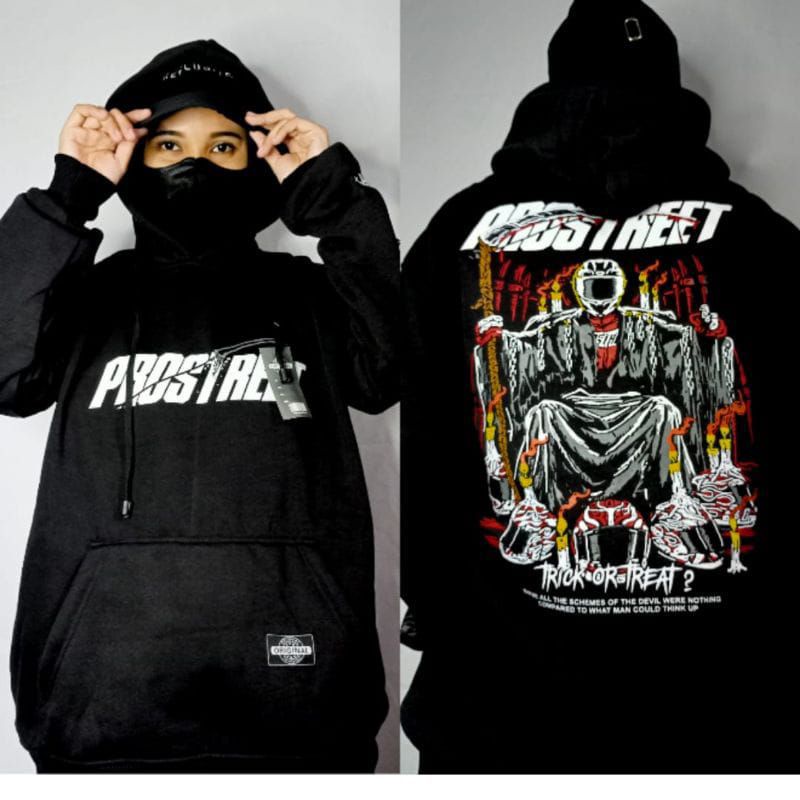 HOODIE PROSTREET HALOWEN EDITION / JAKET PROSTREET HOODIE / SWEATER JAKET HOODIE SUNMORI