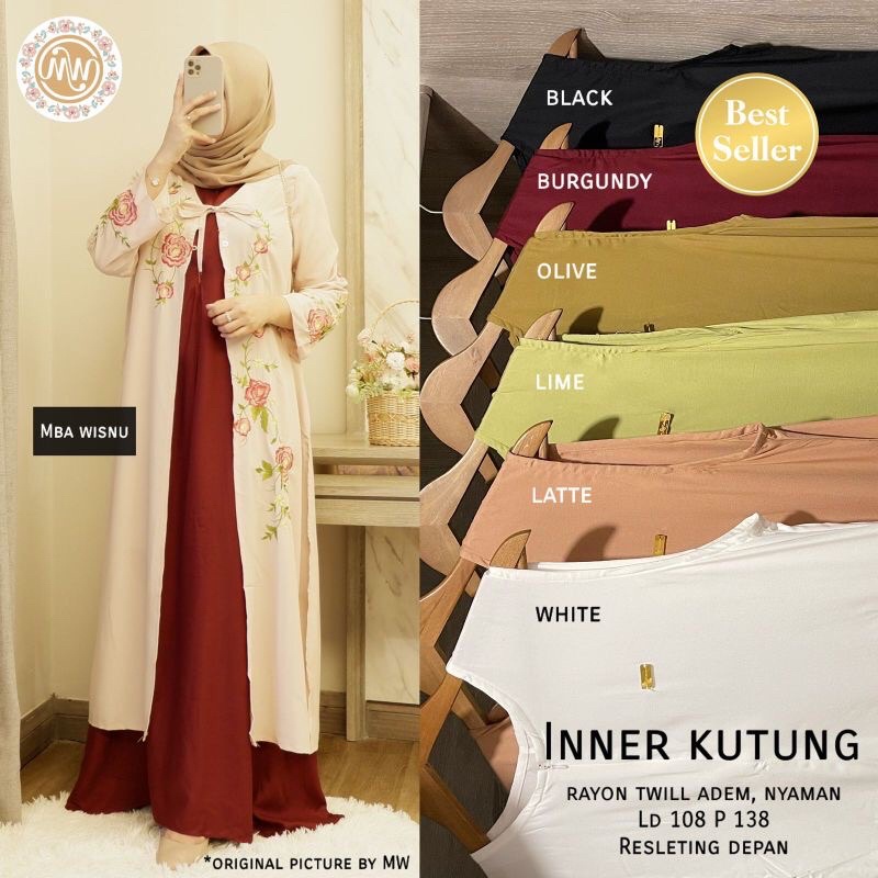 INNER KUNTUNG DRESS by Mba Wisnu (MW)