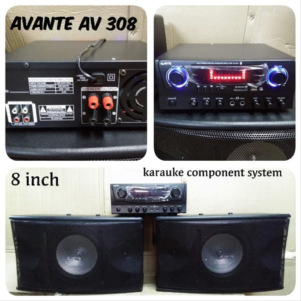 PAKET KARAOKE BLUETOOTH AVANTE AV308 PAKETAN SOUND SISTEM AV 308 HOME THEATER AMPLI DAN SPEAKER