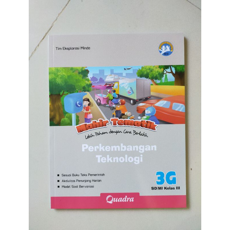 ORI satu paket buku mahir tematik K13 Quadra kelas 3 EFGH semester 2